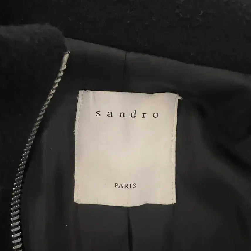 [BUNJANG] Sandro Homme Wool Cashmere Jacket Black / 산드로 옴므 울캐시 자켓 블랙