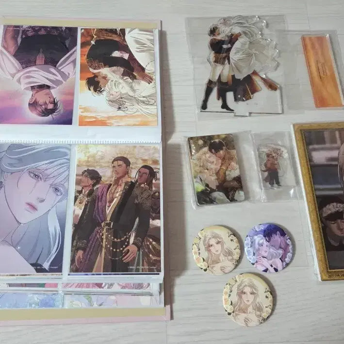 [BUNJANG] Tounique The Bride of Destruction Webtoon Goods Bundle Set / 로판 웹툰리디 약탈혼 투니크 굿즈 일괄 급처