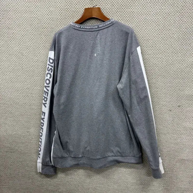 [BUNJANG] Discovery Printing Logo Sweatshirt Men&