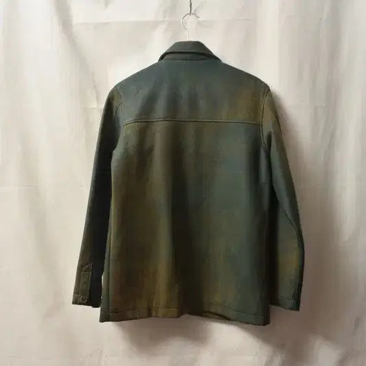 [BUNJANG] CHAR-LOTTE 90s Faux Leather Jacket (M) / 90S 페이크 레더 빈티지 자켓 M M0167