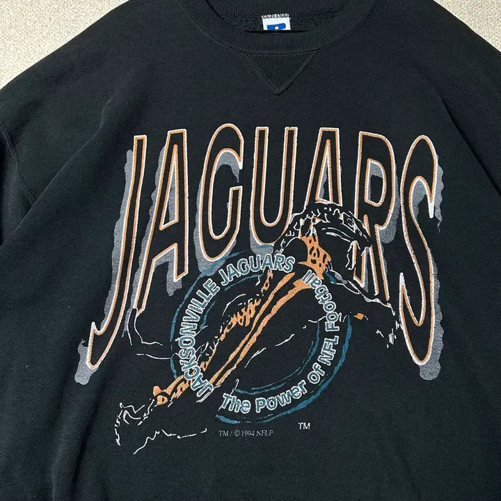 [BUNJANG] Russell Jacksonville Jaguars Sweatshirt / (XL) 90s USA 러셀 잭슨빌 재규어스 스웻 맨투맨