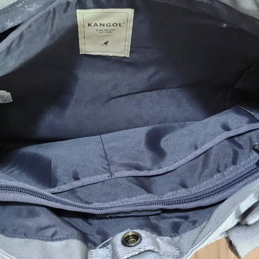 [BUNJANG] Kangol Canvas Tote Bag / 캉골 캔버스 토트백 숄더백 겸용