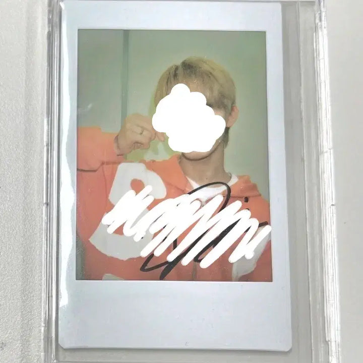 [BUNJANG] AHOF Daisuke Signed Polaroid / 다이스케 사인 폴라로이드
