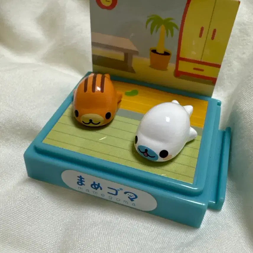 [BUNJANG] Mamegoma Mamegomaarium Figure Set / 마메고마 피규어 마메고마리움