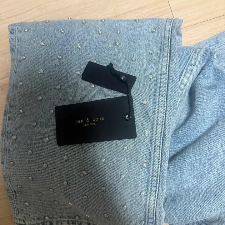 [BUNJANG] 26RAG&amp;BONE Blue Seersucker Relaxed Pants / 26랙앤본 블루시어스톤 릴렉스