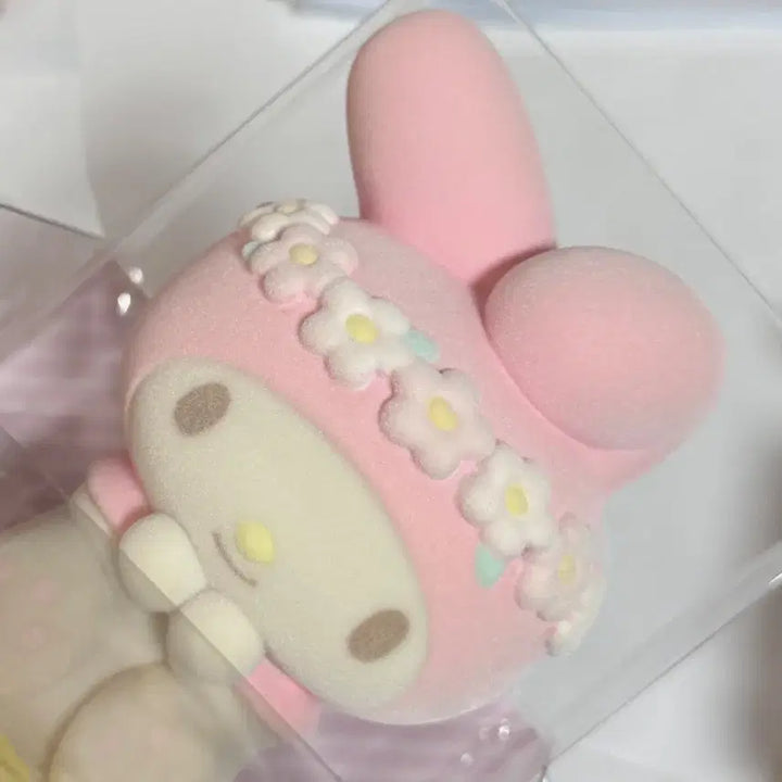 [BUNJANG] My Melody Fluffy Sofvi Coin Bank Figure / 마이멜로디 플로키 소프비 저금통 코인뱅크 피규어