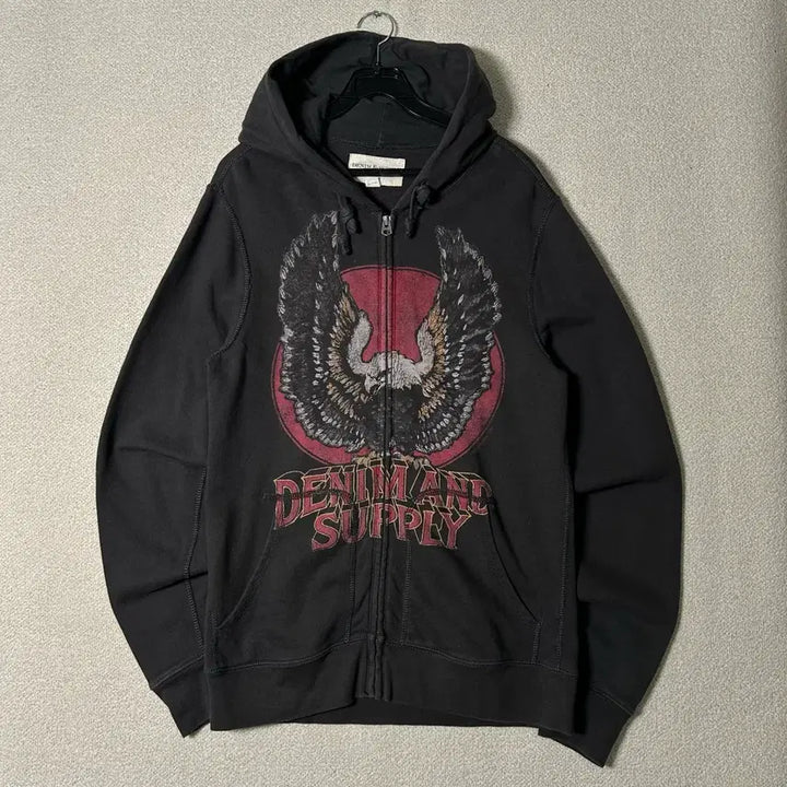 [BUNJANG] Denim &amp; Supply Ralph Lauren Printed Hoodie / (M) 데님앤서플라이 랄프로렌  프린팅 후드집업
