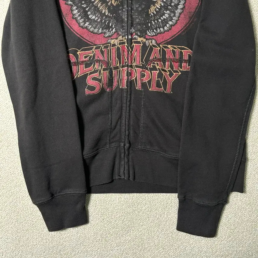 [BUNJANG] Denim &amp; Supply Ralph Lauren Printed Hoodie / (M) 데님앤서플라이 랄프로렌  프린팅 후드집업