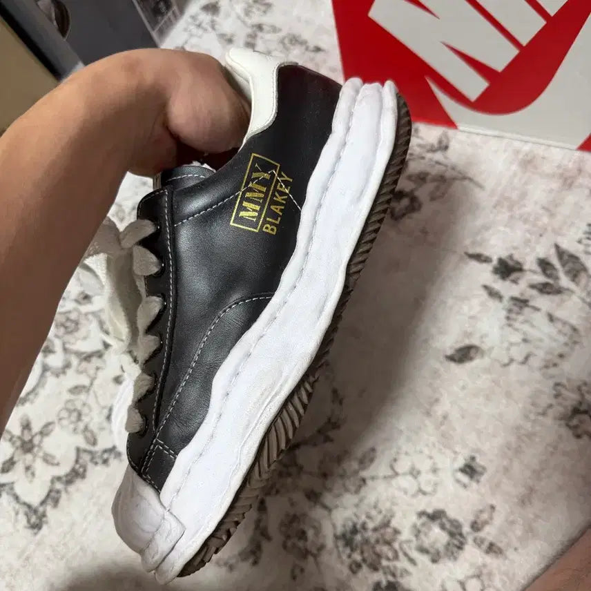 [BUNJANG] Mihara Yasuhiro Blakey OG Sole Leather Sneakers / 미하라야스히로 블레이키 og 솔 레더 41사이즈