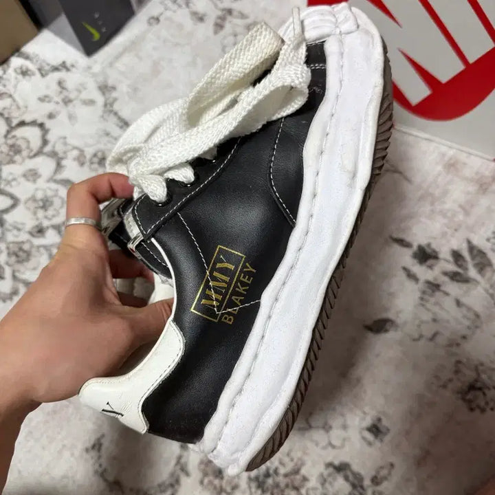 [BUNJANG] Mihara Yasuhiro Blakey OG Sole Leather Sneakers / 미하라야스히로 블레이키 og 솔 레더 41사이즈