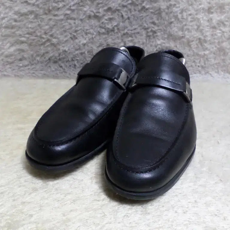 [BUNJANG] Salvatore Ferragamo Black Loafers / 베티붐구제 275 살바토레 페라가모 블랙 구두 로퍼 중고 신발