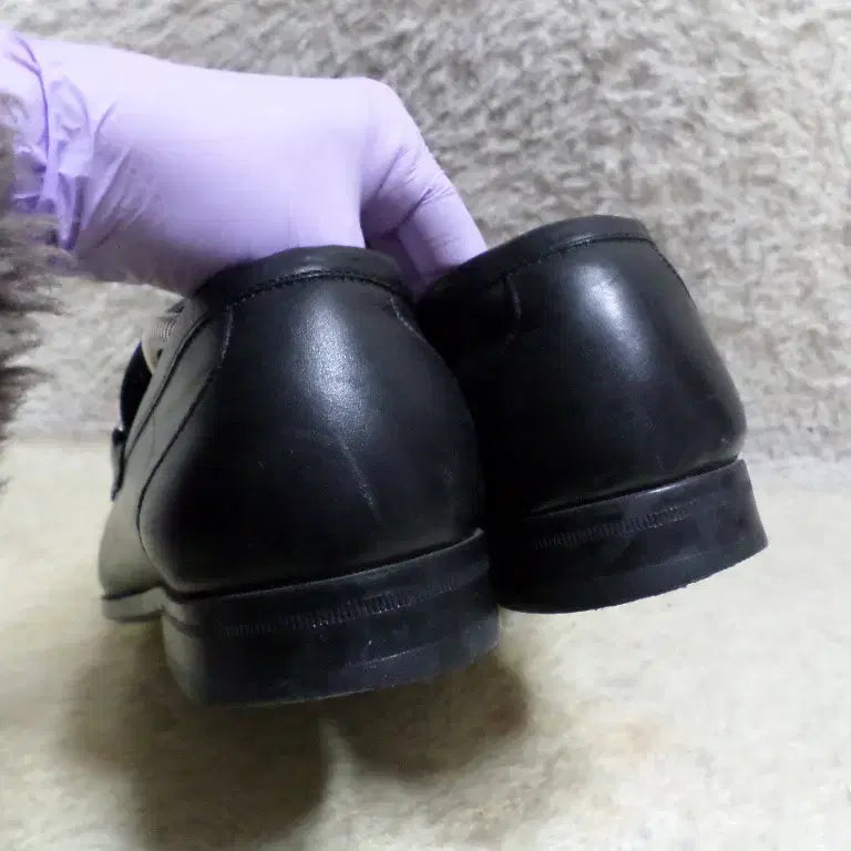 [BUNJANG] Salvatore Ferragamo Black Loafers / 베티붐구제 275 살바토레 페라가모 블랙 구두 로퍼 중고 신발