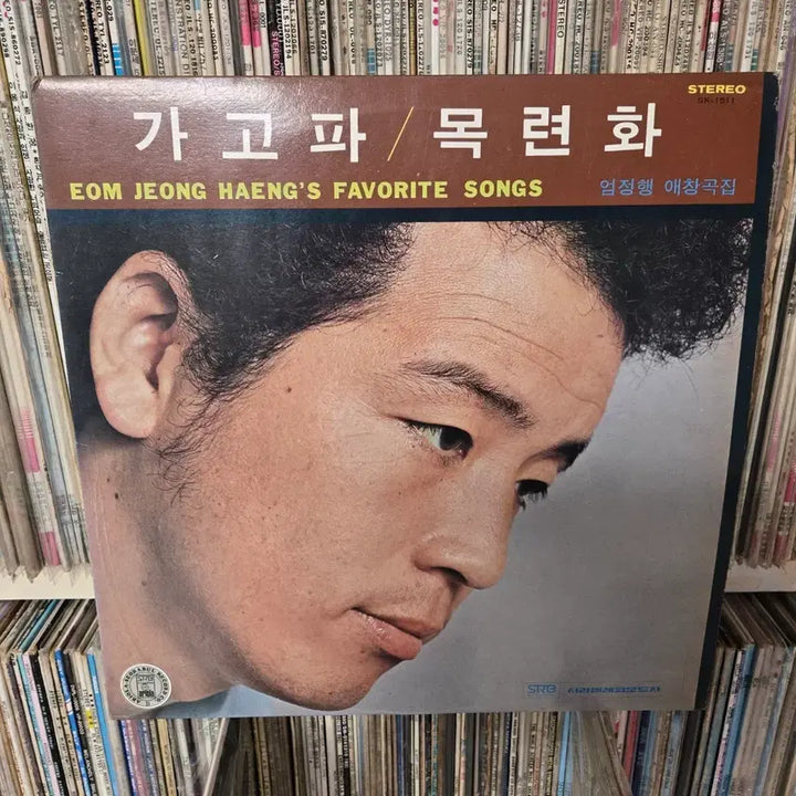 [BUNJANG] Eom Jung Haeng Favorite Songs LP Record Mint Condition / 엄정행 애창곡집 가고파/목련화 LP판 민트급