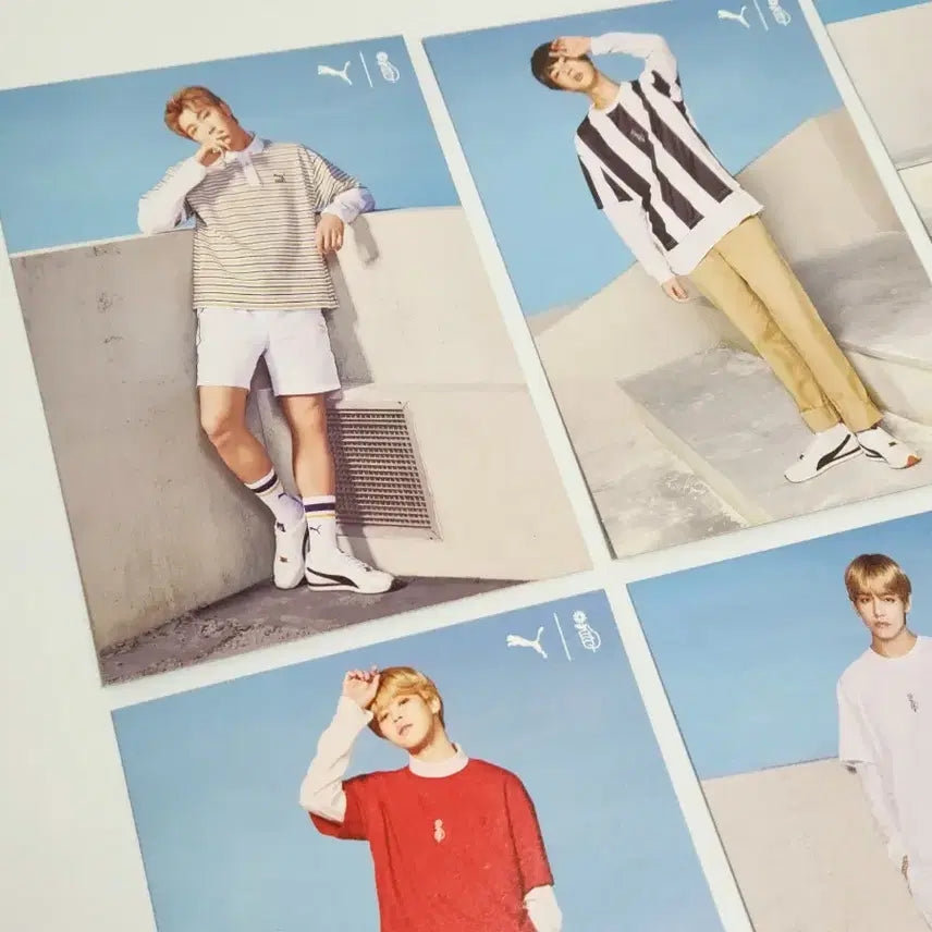 [BUNJANG] BTS Puma Postcard Set / bts 방탄 푸마 팬사인회 응모 엽서 puma postcards