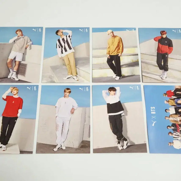 [BUNJANG] BTS Puma Postcard Set / bts 방탄 푸마 팬사인회 응모 엽서 puma postcards