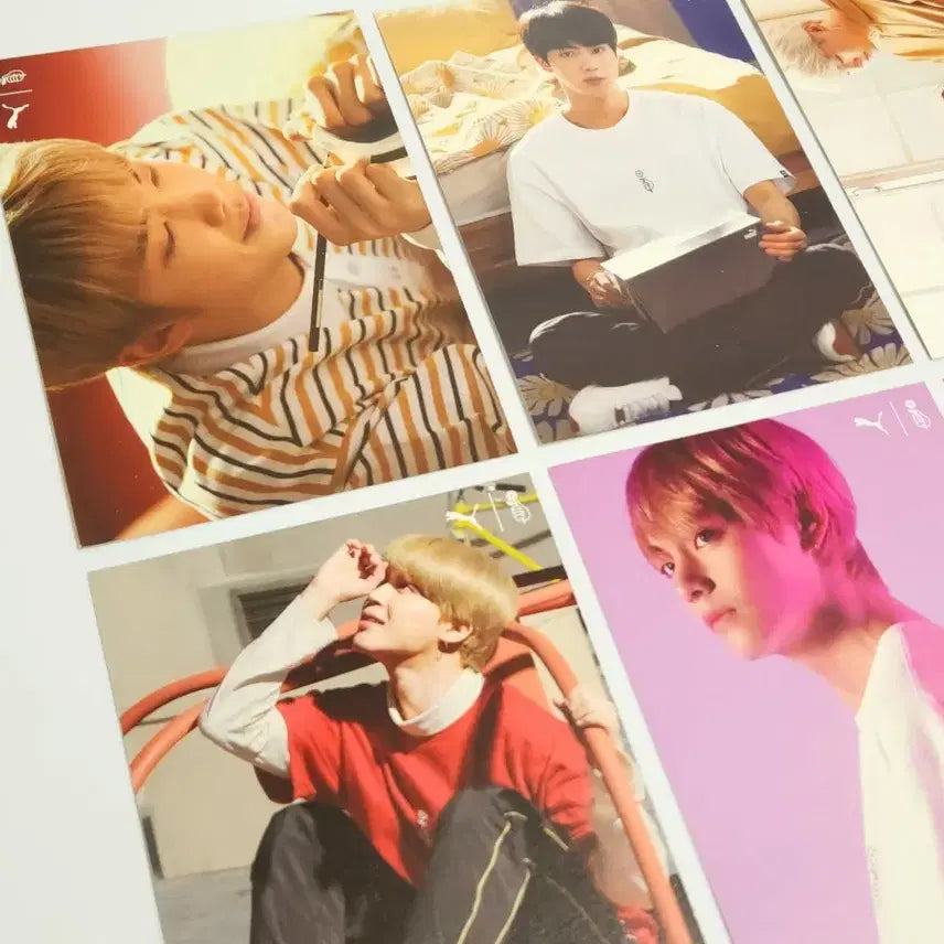 [BUNJANG] BTS Puma Postcard Set / bts 방탄 푸마 팬사인회 응모 엽서 puma postcards