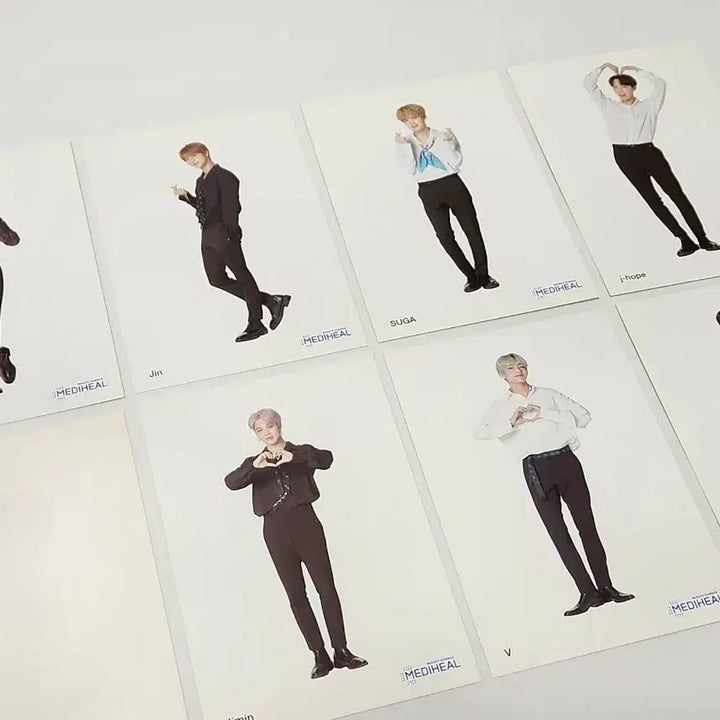 [BUNJANG] BTS Mediheal Japan Postcard Set / bts 방탄 일본 메디힐 엽서 japan mediheal postcard