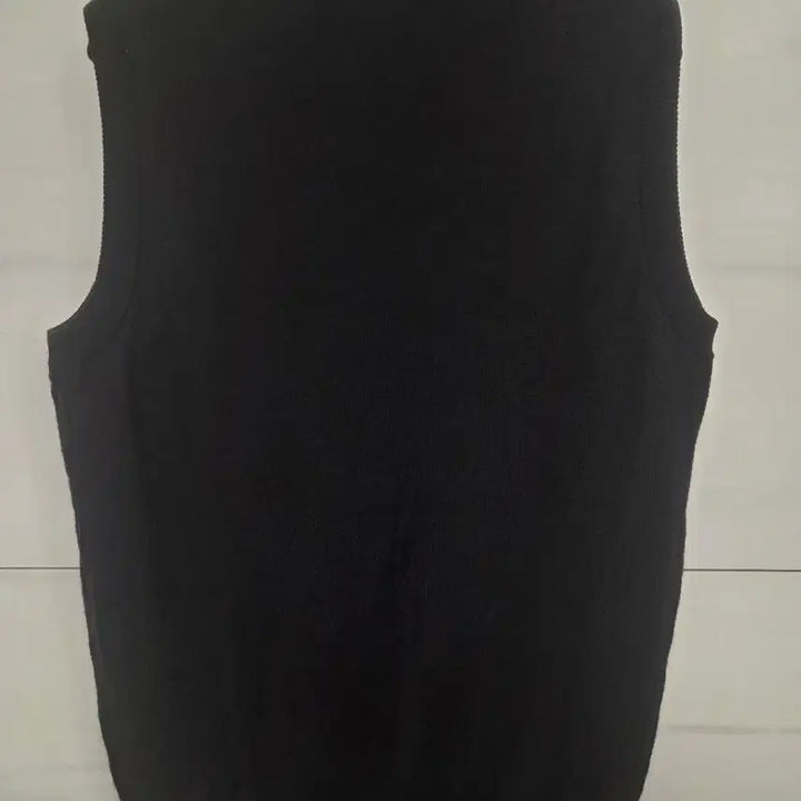 [BUNJANG] Adabat Black Striped Knit Vest / 아다바트 검정색 스트라이프 니트 조끼