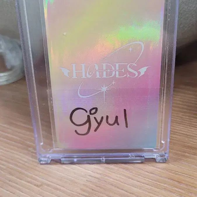 [BUNJANG] HADES Tingkyul Signed Photocard / 하데스 띵귤 싸인 포토카드(스페셜)