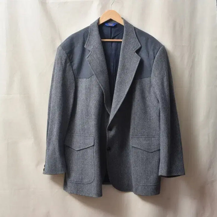 [BUNJANG] Pendleton Western Wool Blazer Jacket Size 48 / 펜들턴 웨스턴 울 블레이저 자켓 48 M0172
