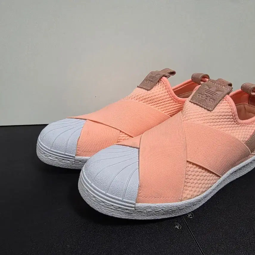 [BUNJANG] Adidas Superstar Slip-On Coral AQ0919 / 아디다스 슈퍼스타  슬립온 [245mm]