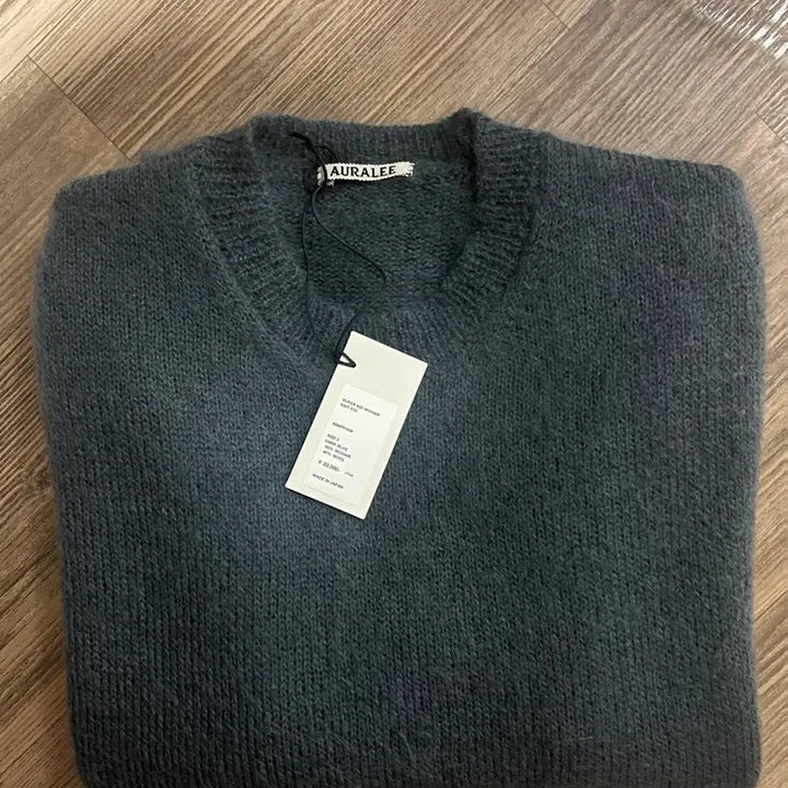 [BUNJANG] AURALEE Wool Kid Mohair Knit Sweater / 오라리 AURALEE 울 키드 모헤어 니트 3사이즈