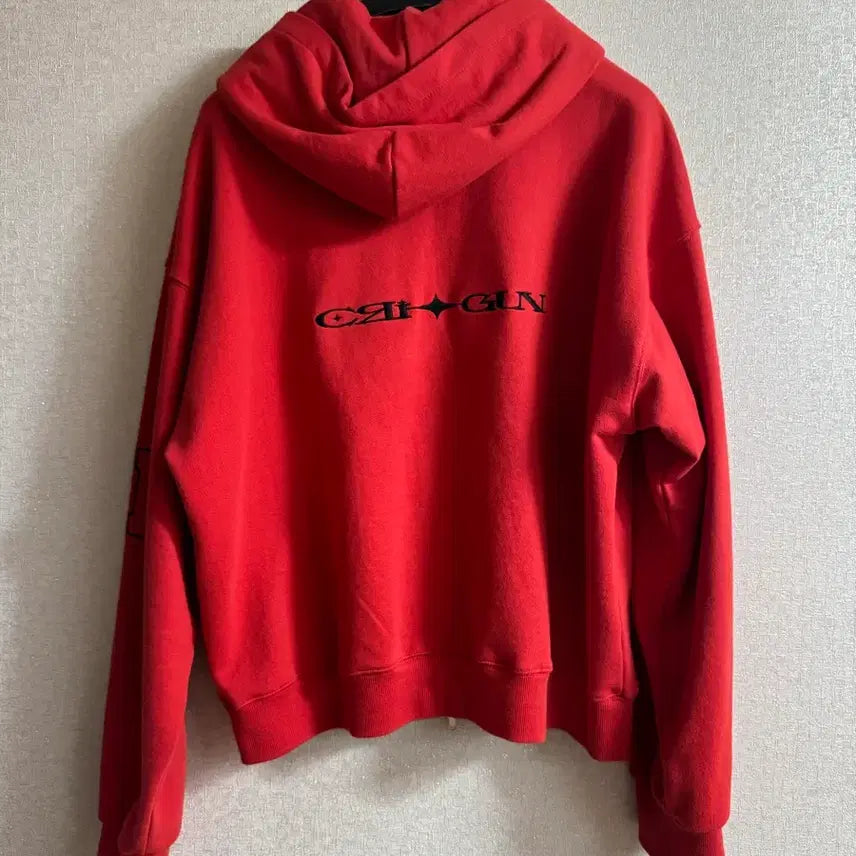 [SOLD OUT] 크리건 레드 후드집업