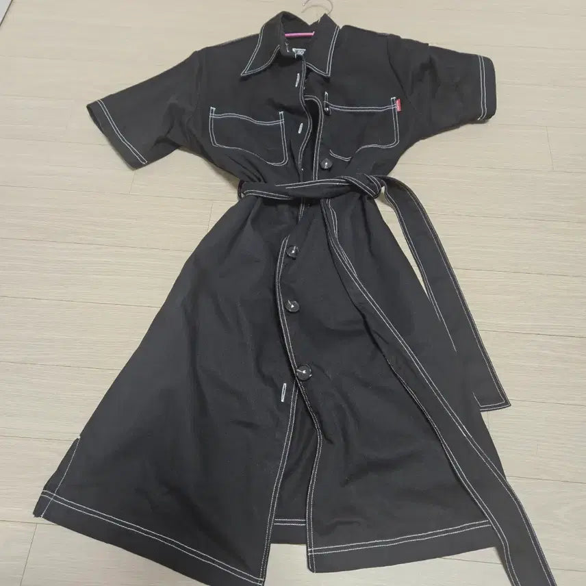 [BUNJANG] Sculptor Denim Dress / 희귀) 스컬프터 데님 원피스