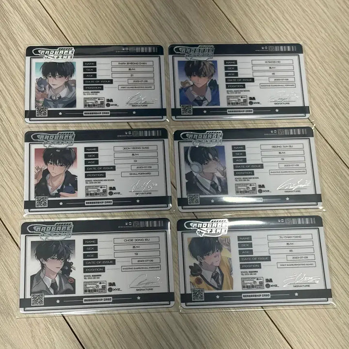 [SOLD OUT] 가비지타임 갑타 pp님 스쿨룩 멤버십 카드