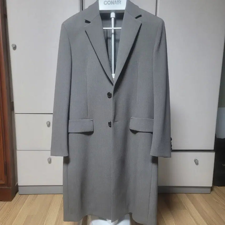 [BUNJANG] Allegri Gray Single Coat / 알레그리 싱글 그레이 코트