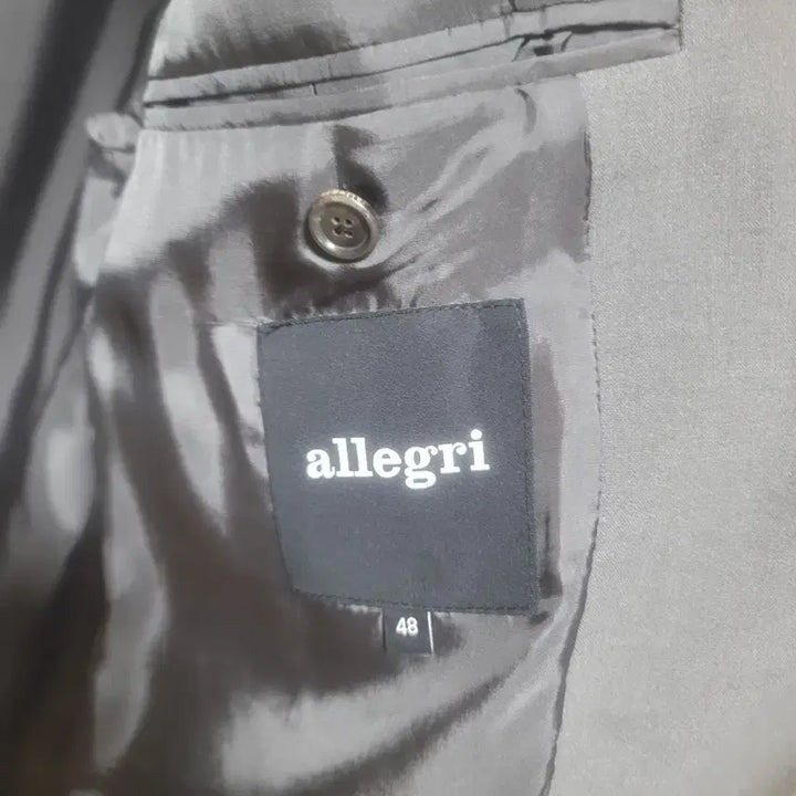 [BUNJANG] Allegri Gray Single Coat / 알레그리 싱글 그레이 코트