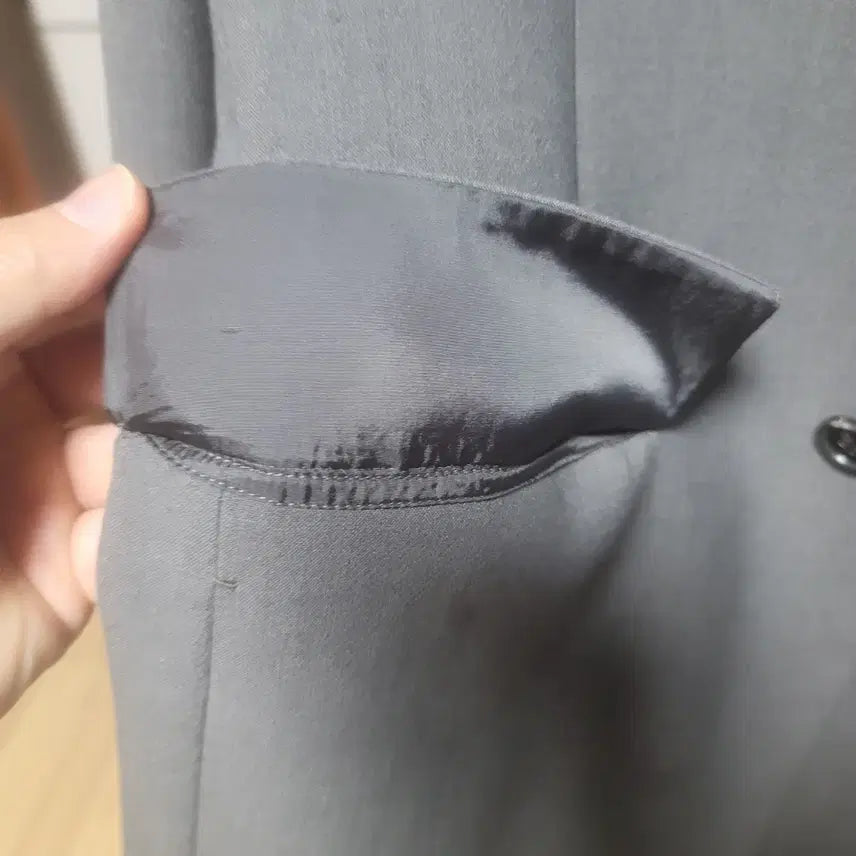 [BUNJANG] Allegri Gray Single Coat / 알레그리 싱글 그레이 코트