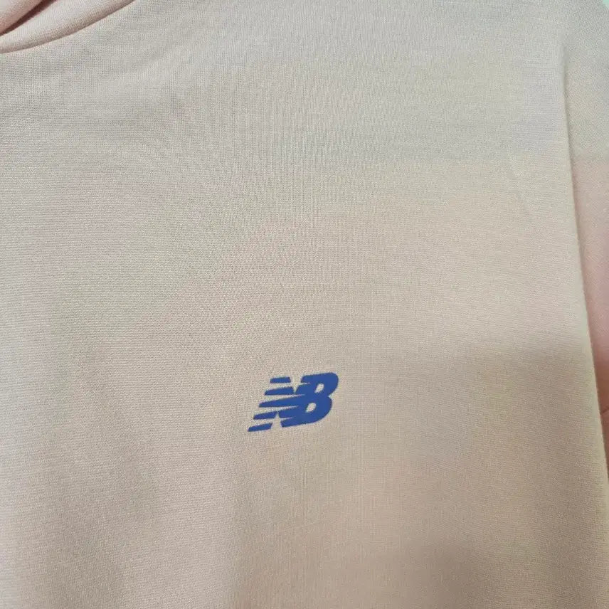 [BUNJANG] New Balance Pink Crop Hoodie / 뉴발란스 핑크 크롭 후드티