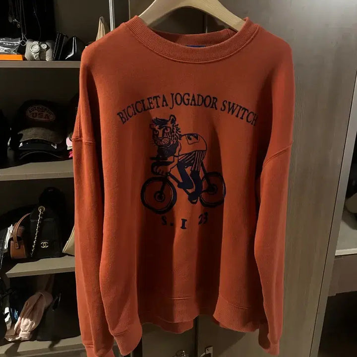 [BUNJANG] Bicycle123 Loose Fit Sweatshirt / 자전거123 맨투맨