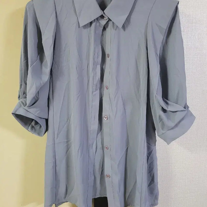[BUNJANG] J.studio Sky Blue Shirt Blouse S / J.studio 여성용 하늘색 셔츠 블라우스 s
