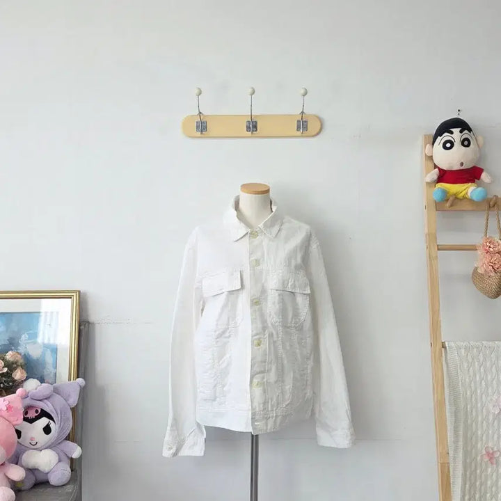 [BUNJANG] SPAO White Simple Jacket XL / 빈티지 만원샵 spao 화이트 심플 자켓