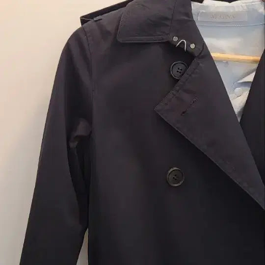 [BUNJANG] Deuel Navy Trench Coat / 듀엘    55   네이비   트렌치  코트