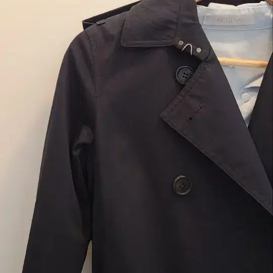 [BUNJANG] Deuel Navy Trench Coat / 듀엘    55   네이비   트렌치  코트