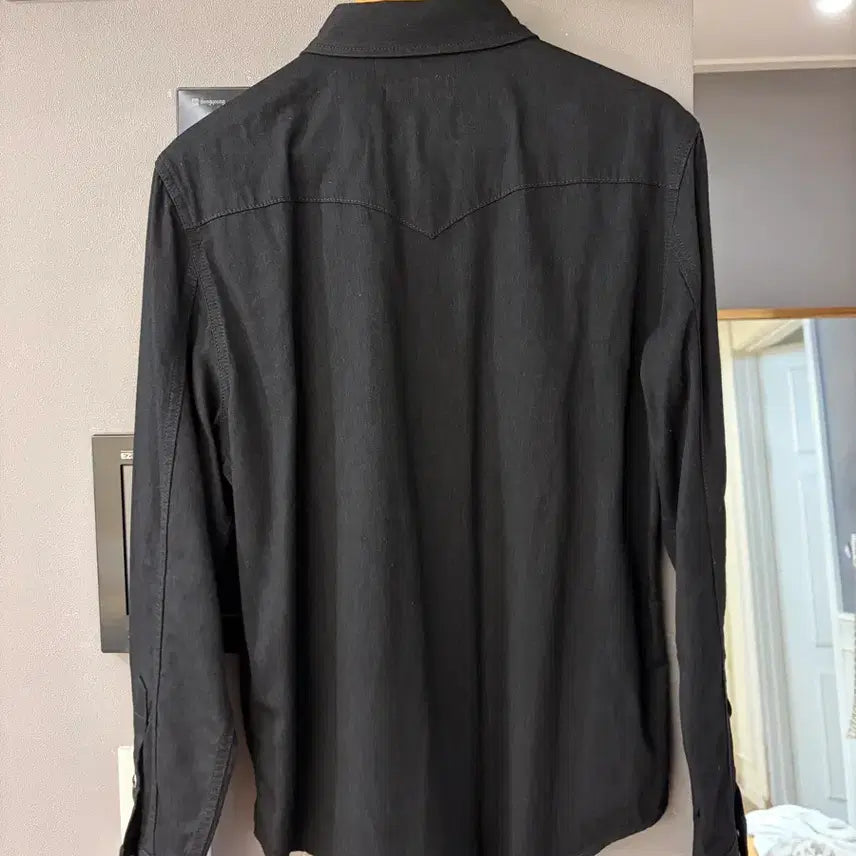 [BUNJANG] Saint Laurent Western Shirt / 생로랑 블랙웨스턴셔츠
