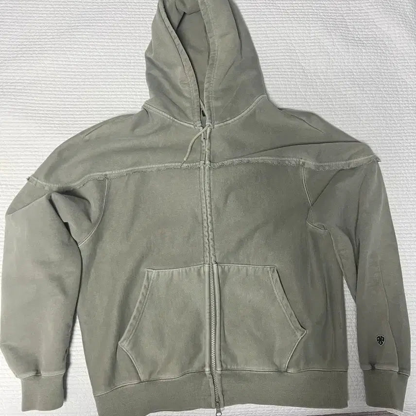 [BUNJANG] Heritagefloss Hooded Zip-up (L) / 헤리티지플로스 후드집업(L)