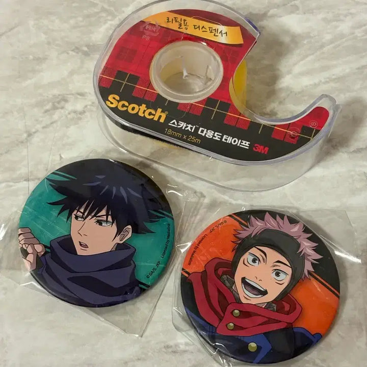 [BUNJANG] Jujutsu Kaisen Badge Set (Sealed) / 주술회전 뱃지 (미개봉)