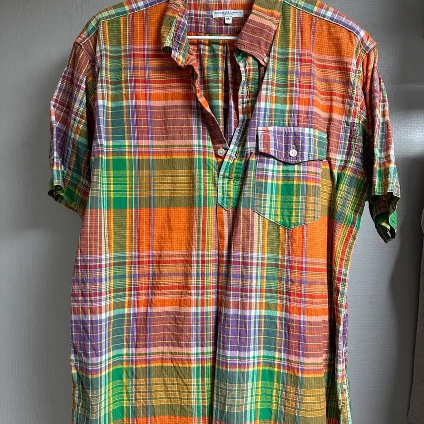 [BUNJANG] Engineered Garments Popover Shirt / 엔지니어드가먼츠 팝오버 셔츠 m