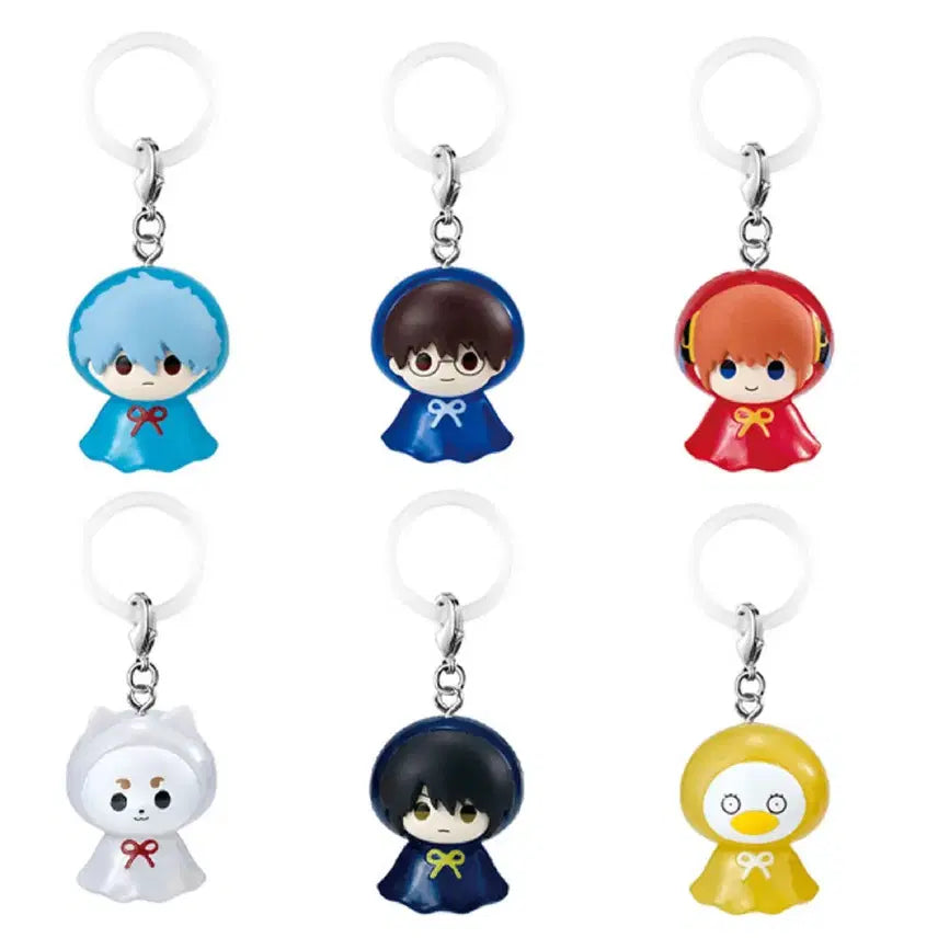 [BUNJANG] Gintama Mejirushi 6-Piece Figure Keychain Set / 은혼 메지루시 6종