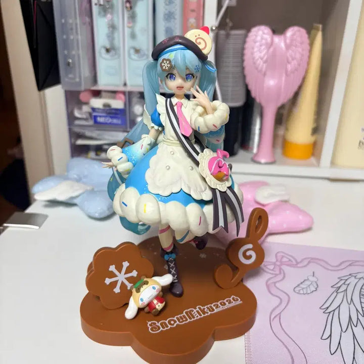 [BUNJANG] Hatsune Miku Snow 2026 Figure / 가격내림)하츠네미쿠 스노우 2026 쿠지 a상 피규어 판매