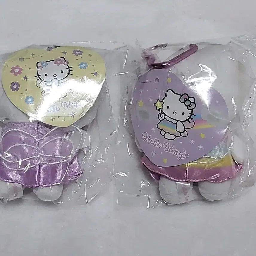 [BUNJANG] Sealed Hello Kitty Doll Keyring Set / 미개봉)헬로키티 인형 키링 새상품