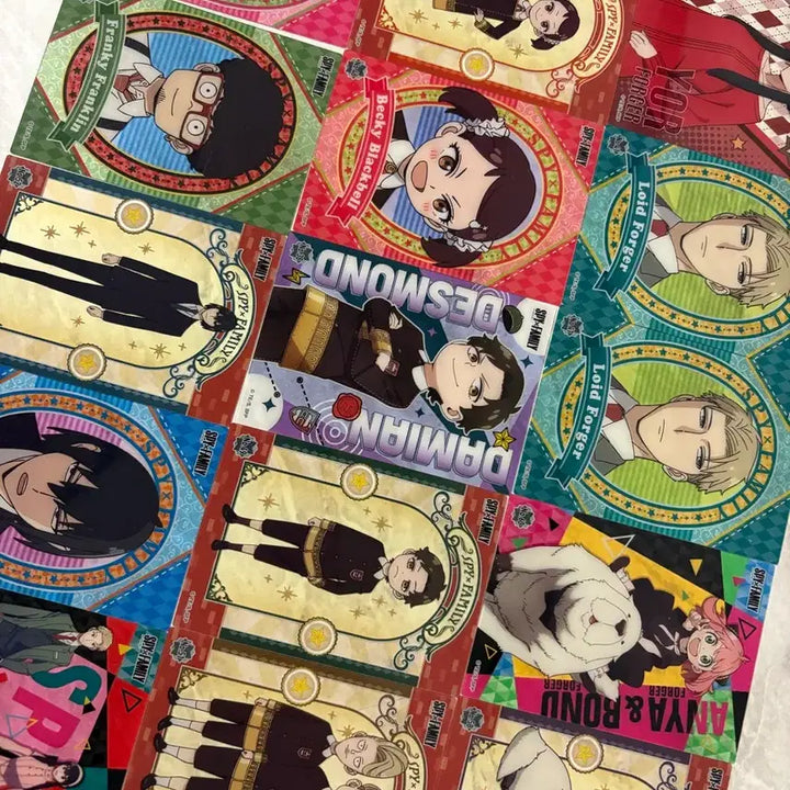 [SOLD OUT] 스파이패밀리 카드 일괄