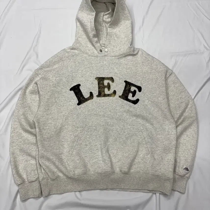 [BUNJANG] LEE Romantte Printed Hoodie / LEE 리 프린팅 후드티