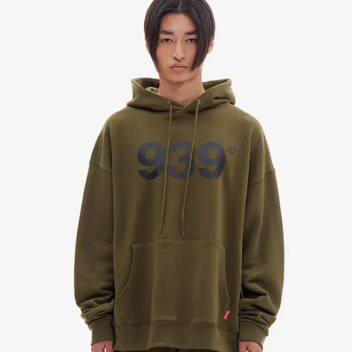 [BUNJANG] Archive Bold 939 Hoodie Olive / 아카이브 볼드 939 후드티 올리브