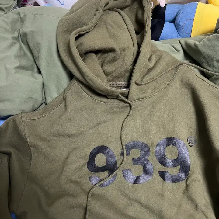 [BUNJANG] Archive Bold 939 Hoodie Olive / 아카이브 볼드 939 후드티 올리브