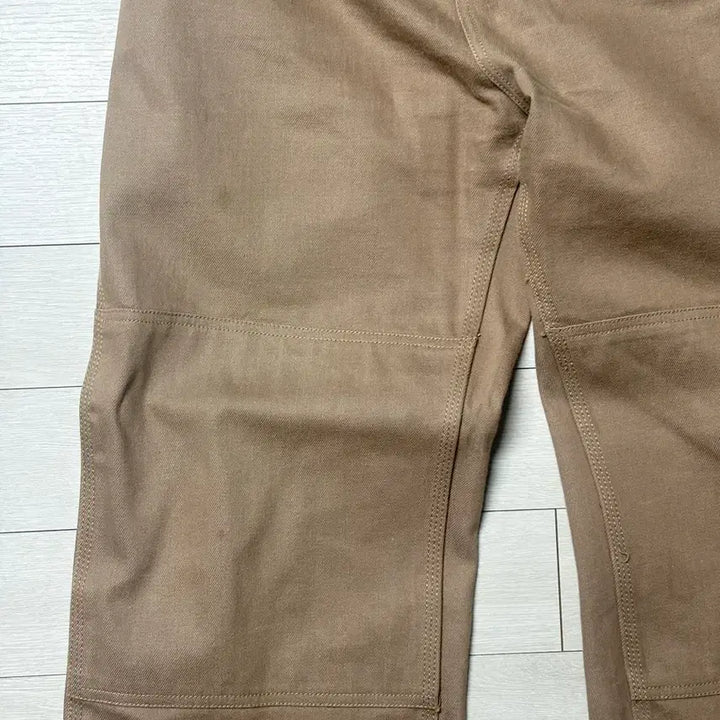 [BUNJANG] COOR No Fade Carpenter Denim Pants Beige / 쿠어 노 페이드 카펜터 데님 팬츠 베이지 (M)